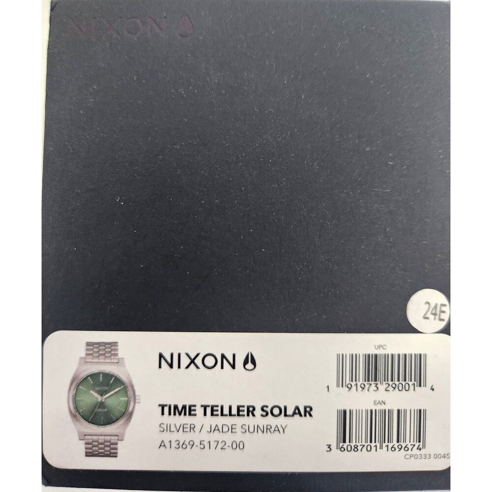 Nixon Men's Black and Green Solar Watch - Picture 6 of 9